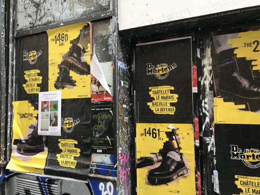 CES AFFICHES QUI RUINENT LE MARAIS